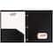JAM Paper 3-Hole Heavy Duty Plastic Pocket Folder, 6ct.